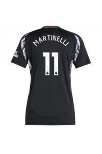 Arsenal Gabriel Martinelli #11 Voetbaltruitje Uit tenue Dames 2024-25 Korte Mouw